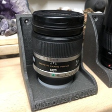 minolta Sony alfa lente titolare supporto telecamera obbiettivo foto 3d print model - Mito3D