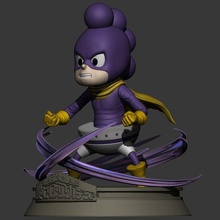 minoru mineta herói academia açao figura my status 3d print model - Mito3D