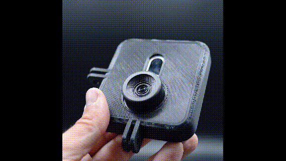 Prägung Beagle Linse Deckel v2 Fall Mantel stan Halter Unterstützung Schutz 3dprinter Zeitraffer Tasse Webcam 3d print model - Mito3D