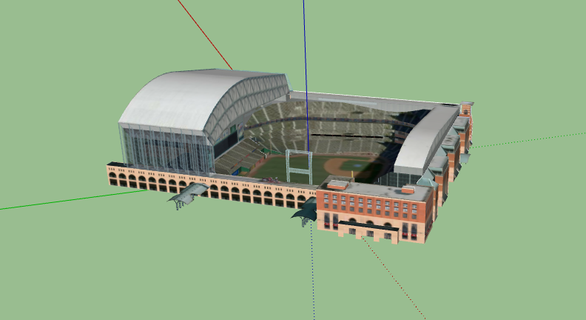 dakika hizmetçi park Houston Astros stadyum kullanım 2023 Futbol nfl nba mlb nhl yıldızlar 3d print model - Mito3D