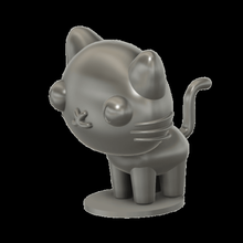 o mio do gato pucca a arte esculturas 3d print model - Mito3D