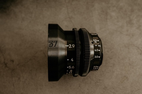 mir-1v cine lens rehousing mir1 mir1v mir1b mir-1 mir-1v mir-1b 37mm cine lens cinema lens video lens cine rehousing cine lens rehousing mir-1v cine lens rehousing  3d print model - Mito3D