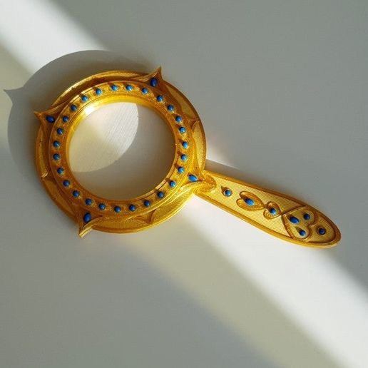 mira detetive royal magnifying glass detective reale disney pixar magnifyng replica 3D print model - Mito3D