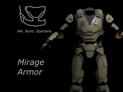 mirage armor 3d print files 3d print model - Mito3D