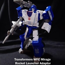 mirage rocket launcher adaptor transformers wfc kingdom transfomers autobot cybertron hasbro 3d print model - Mito3D