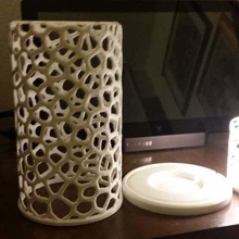 miriam lampada ikea a led casa arredamento voronoi la 3d print model - Mito3D