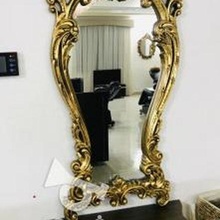 miroir bois entretien cadeau Charpentier mur 39 italiano 3d print model - Mito3D