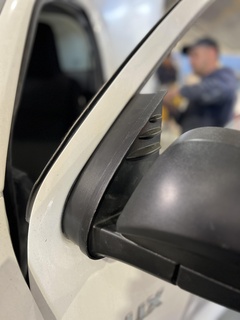 Spiegel Extender Toyota Hilux verbessern Sichtweite Fahrt sicherer Straße Sicherheit 3d Drucken sicher Fahren Fahrzeug Zubehör Rückansicht verbessert sorglos verlängert Feld Aussicht Innovation Erweiterung 3d print model - Mito3D