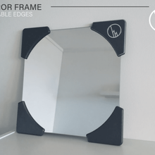 espelho quadro Armação imprimível arestas fronteira decoração faça geometria casa prático 3d print model - Mito3D