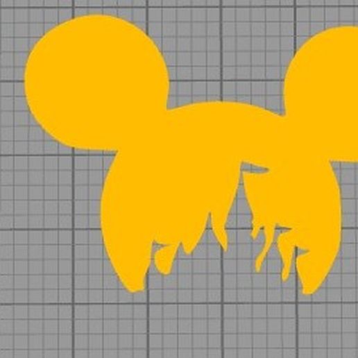 misc disney arte muraria 3D print model - Mito3D