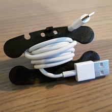 divers enrouleur de câble la version 2 gadget le chargeur usb téléphone écouteur 3d print model - Mito3D