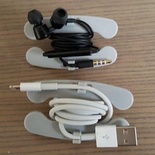 miscelánea carrete de cable gadget enrollador el cargador usb teléfono auriculares 3d print model - Mito3D