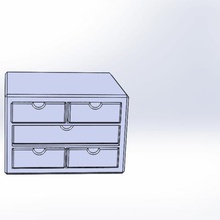 miscellaneous storage home box jewellery screw 3d print model - Mito3D