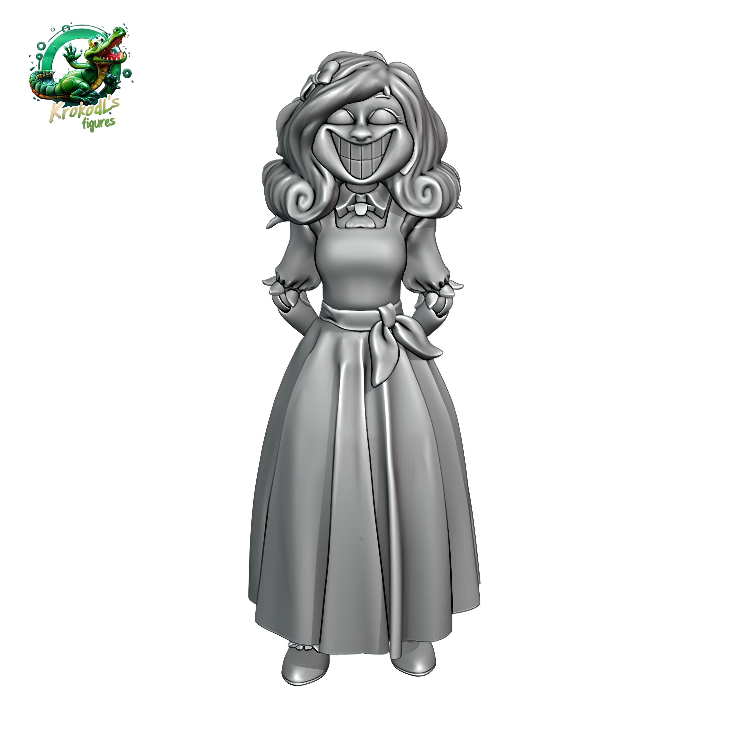 fräulein freude normal mohn spielzeit tief schlaf schule lehrer huggy wackelig stunde of skulpturen karikatur charakter spielzeug fantasie spiel 3D print model - Mito3D