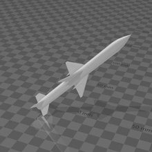 missile  missile 3d print model - Mito3D