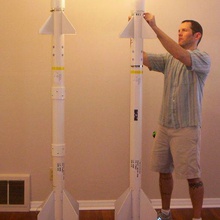 Rakete Lampe Ziel 9l Vereinigtes Königreich 3d 3dprint Größe Kunst stl cults3d USA Flugzeug 3d print model - Mito3D