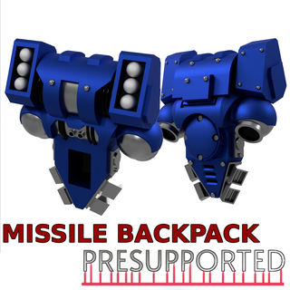 missile sac espace marines agresseurs désolateur dévastateur 3d print model - Mito3D