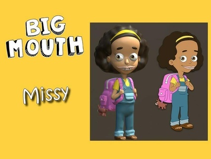 missy big mouth 3d print model - Mito3D