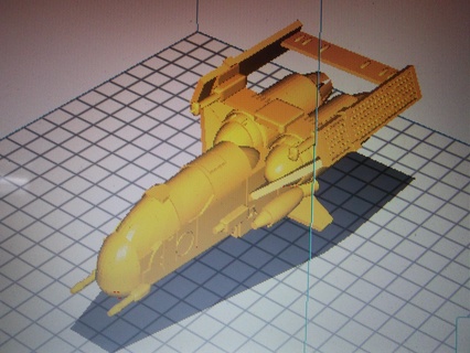 mist hunter star war toy spaceship g-1a starfighter 3d print model - Mito3D