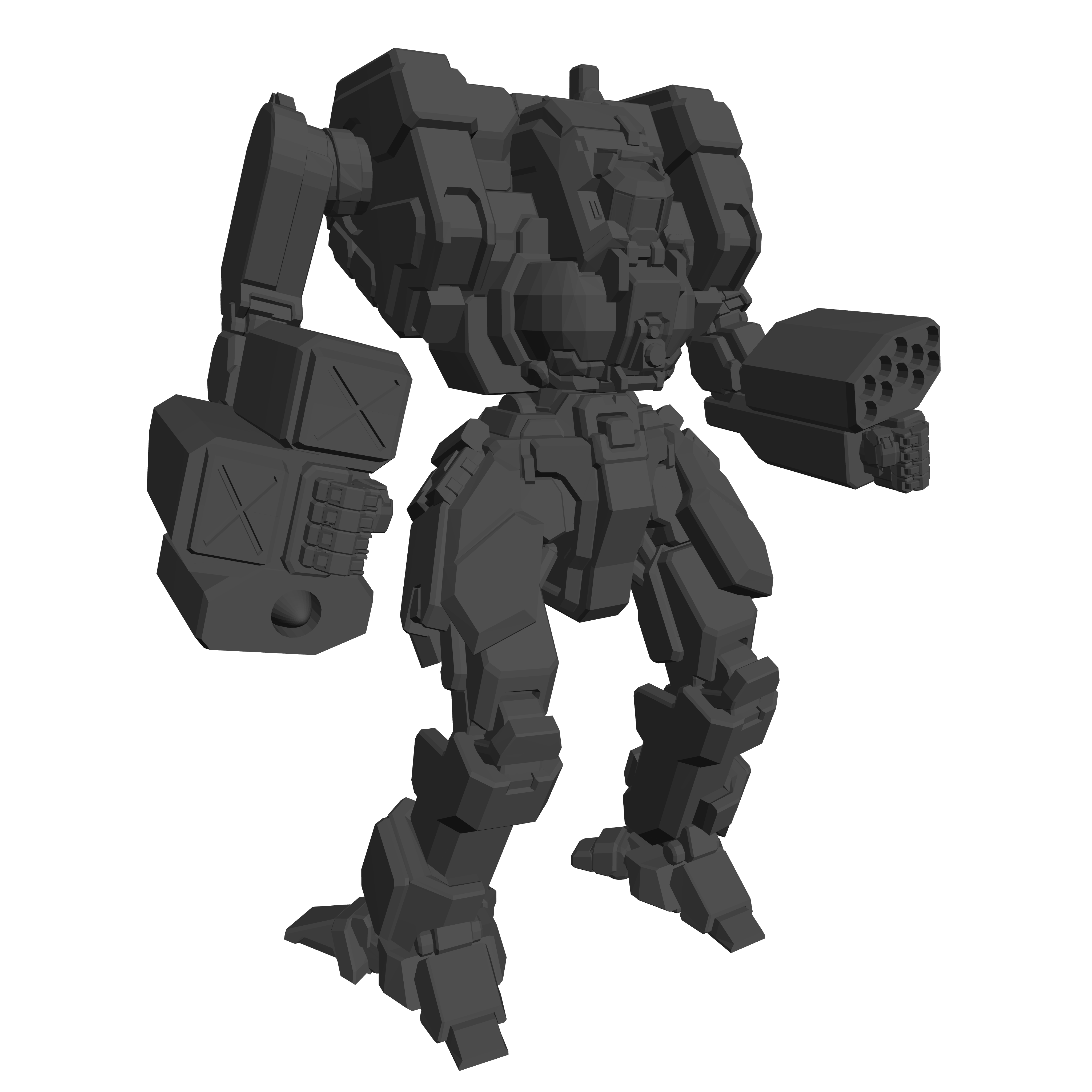 brouillard Lynx variantes collection Battletech 6mm 3D print model - Mito3D