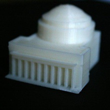mit building 10 great dome architecture buildings structures usa supportless model boston 3d 3d print model - Mito3D