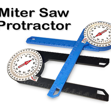 miter protractor tool angle device dividing finder folding ruler gauge goniometer measuring pathfinder tools 3d print model - Mito3D