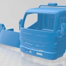 mitsubishi Derretido soltero 2016 imprimible cabina camión espacio scalextric Tamiya rc miniz radio controlar pasatiempo 1 24 28 32 18 3d print model - Mito3D