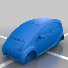 mitsubishi i miev juego vehiculos 3d print model - Mito3D