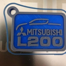 Mitsubishi l200 3d print model - Mito3D