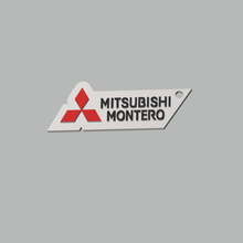 mitsubishi montero portachiavi vari 4d56 mistubishi anello per chiavi keychain 3d print model - Mito3D