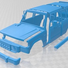 mitsubishi pajero wagon 5 Kapı 1983 yazdırılabilir vücut araba oyun otuzbirci vagon kapı yuvası scalextric tamiya rc miniz radyo kontrol hobi G / Ç 1-28 1-32 1-18 paletli sürüklenme ninco sinek kyosho ml aksiyal traxxas mikro 3d print model - Mito3D