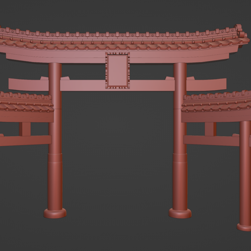 miwa torii 3D print model - Mito3D