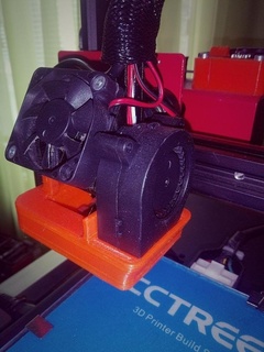 misturar vulcan suave 4020 ventilador 3d impressora partes 3d print model - Mito3D