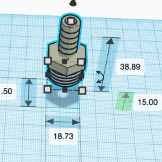 mixertap hose connector home screw-in tap adapter garden 3D print model - Mito3D