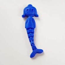 mixi mermaid kiel game articulated cute flexible giveaway joint print place toy 3d print model - Mito3D