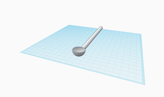 mixing multipurpose spoon chemistry kitchen cocktails 3d print model - Mito3D