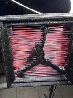 mj cordes ombre boîte Jordan Michael basketball tremper décoration 3d print model - Mito3D