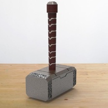 mjolnir la maison avangers de décoration le marteau thor marvel 3d print model - Mito3D