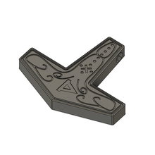 mjolnir personalizadas colar joalheria Thor nórdico Deus 3d print model - Mito3D