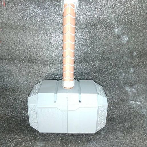 Mjolnirr coberta caixa mjolnir Thor 3D print model - Mito3D