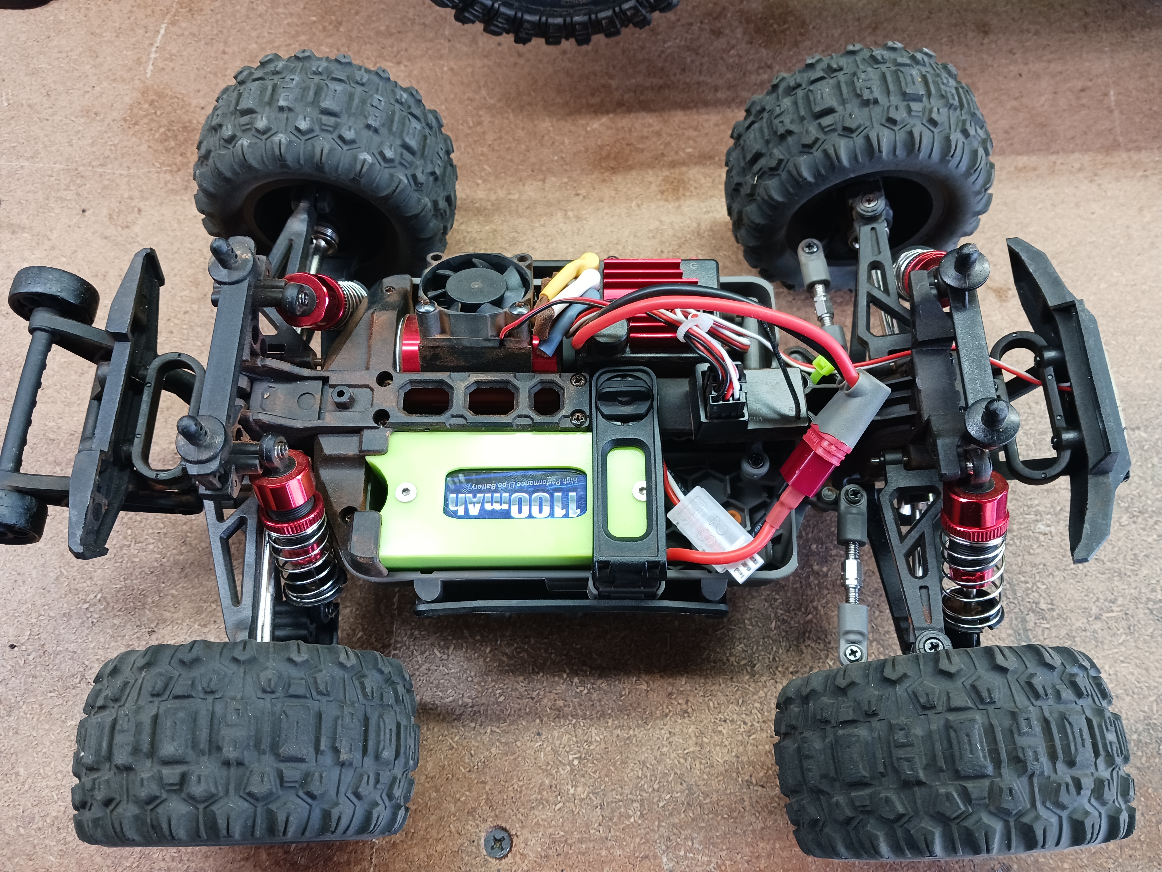 Mjx hyper Batterie Fall Mantel 3D print model - Mito3D