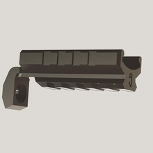 mk-23 socoom adapter gadget airsoft grip jaycombattech paintball handguard pistol hicap glock 23 mk 3d print model - Mito3D