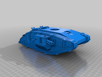 mk-xiv super heavy tank 3d printing 3d print model - Mito3D