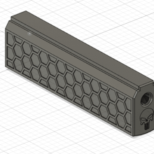 mk23 silencer ssx23 airsoft 3d print model - Mito3D
