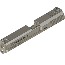 mk23 socom slide airsoft tm game marui tokyomarui fff fdm sniper speedsoft part replacement glock hk 3d print model - Mito3D