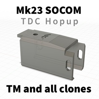 mk23 tdc salto airsoft tm gbb nbb lanzate up tokio marui stti asg ssx23 3d print model - Mito3D