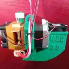 mk8 extruder part cooling 30mm fan mount tool 3d printer extruders 3d print model - Mito3D