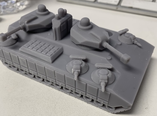 mk 21 a5 super schwer panzer sci fi spiel scifi game 15mm außerirdischer wanderer 3d print model - Mito3D