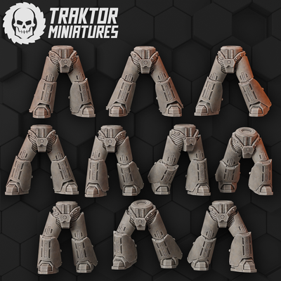 mk hex perfidus legs game wargaming tabletop 28mm grimdark scifi mkhex 3d print model - Mito3D