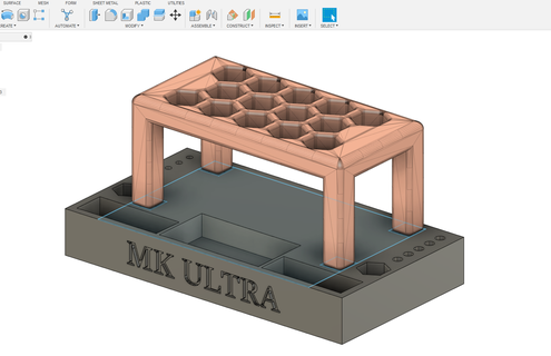 mk Ultra rc Stand Base 1 10 Wagen 3d print model - Mito3D